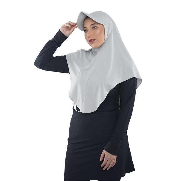 Cap Hijab Willow Grey (Sport Hijab)