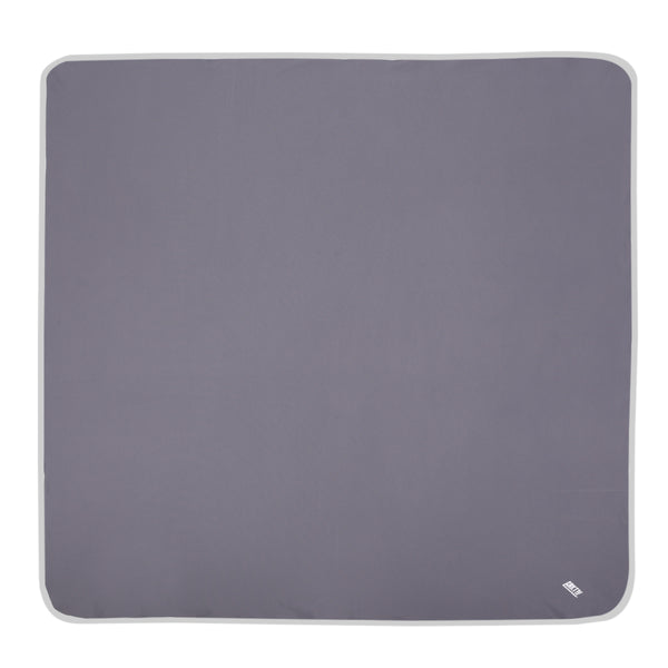 Basic Amrah Grey - White (Sport Hijab)