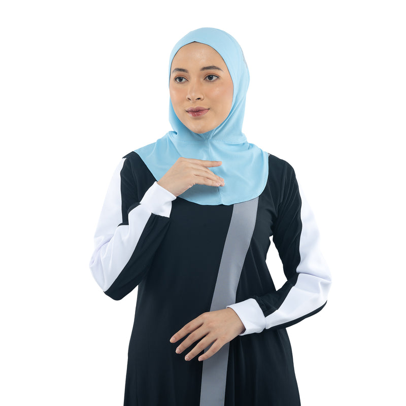 Flexy Dynamic Sky Blue (Sport Hijab)