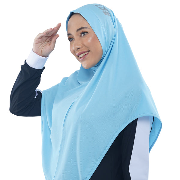 Pearl Agility Sky Blue (Sport Hijab)