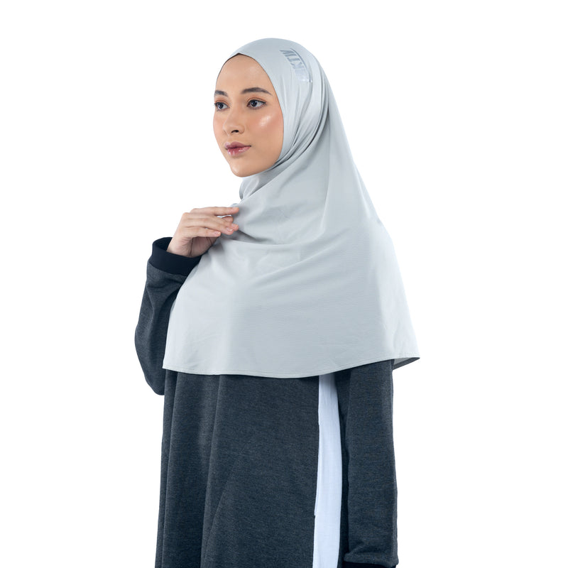 Foldable Willow Grey (Sport Hijab)