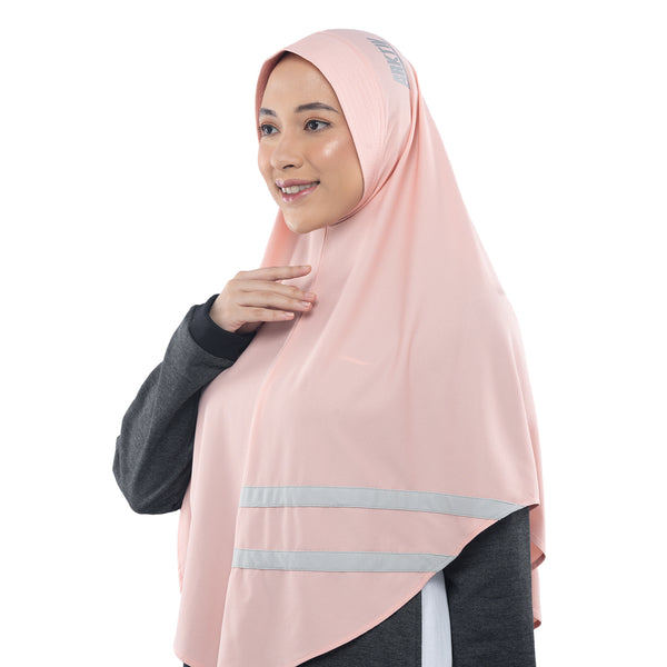 Cool Dynamic Dusty Pink Midi - Sport Hijab
