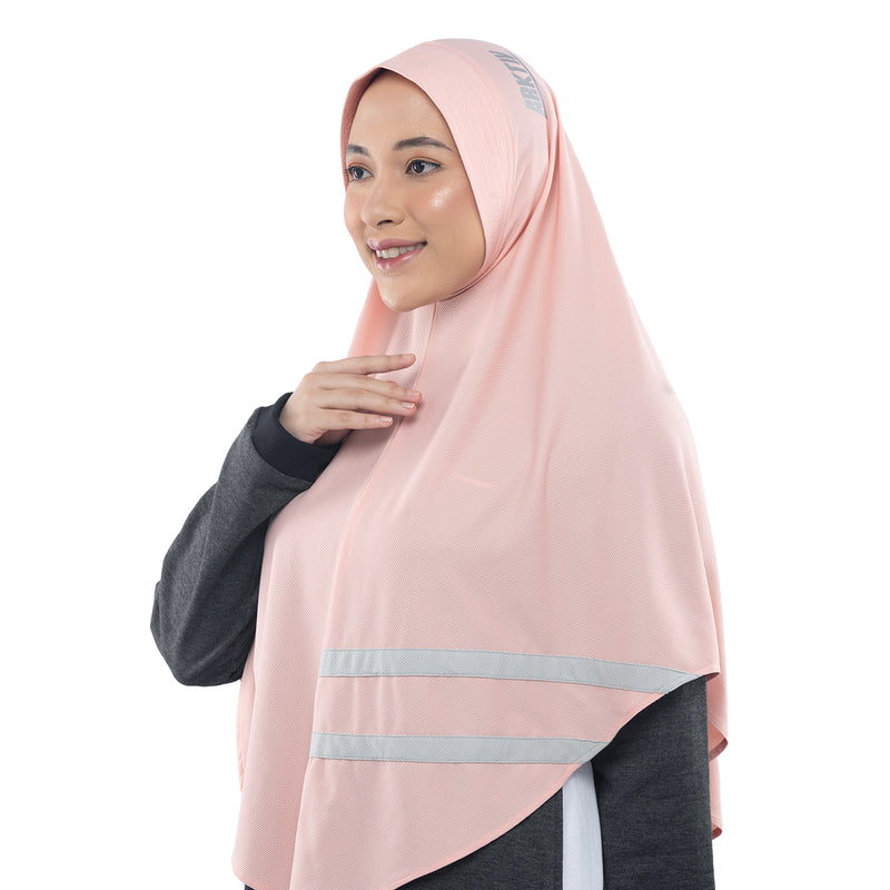 Cool Dynamic Dusty Pink Midi - Sport Hijab