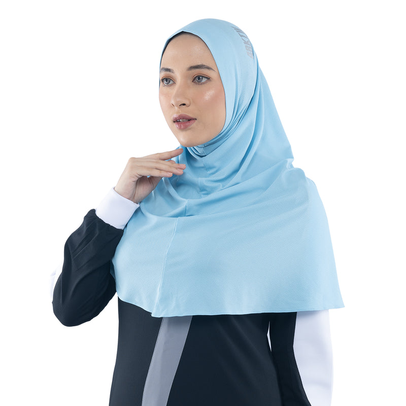 My Everything Cycling Hijab Sky Blue (Sport Hijab)