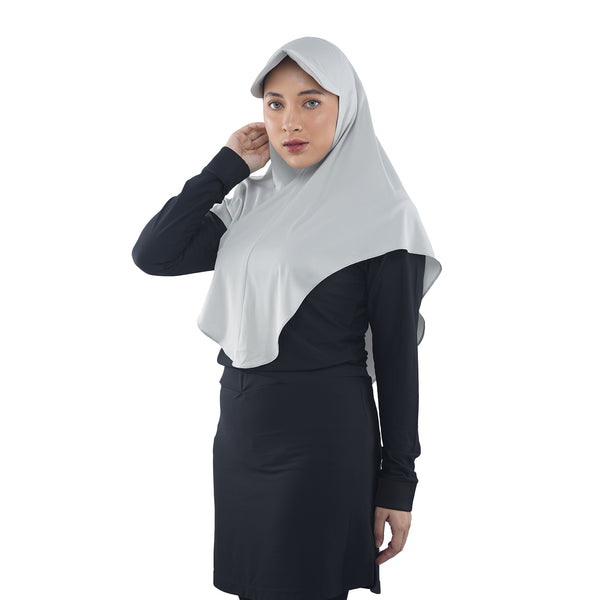 Cap Hijab Willow Grey (Sport Hijab)