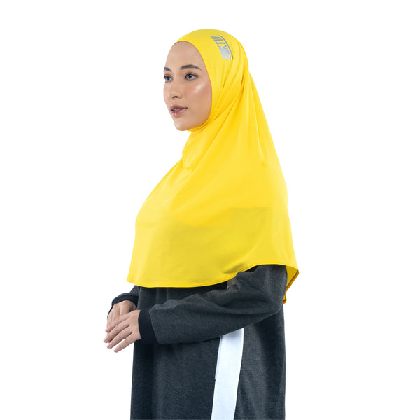 Foldable Vibrant Yellow (Sport Hijab)