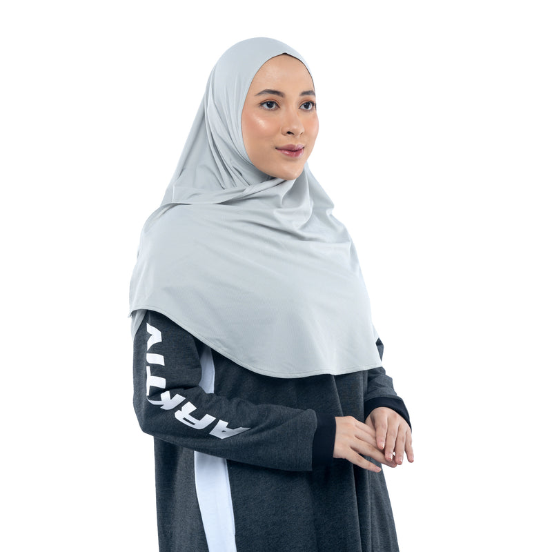 Foldable Willow Grey (Sport Hijab)