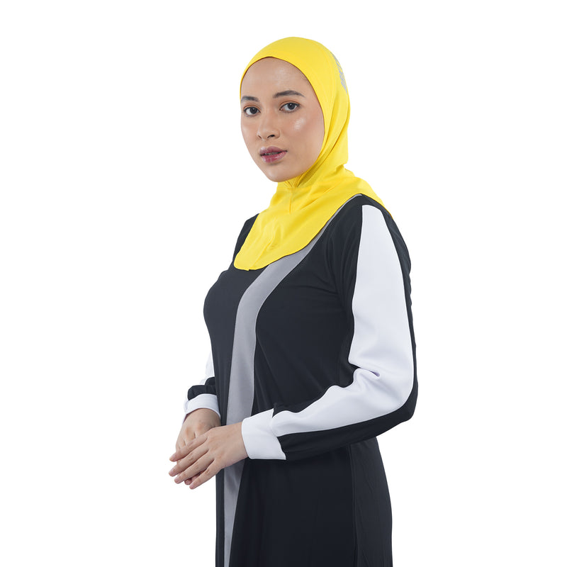 Flexy Dynamic Vibrant Yellow (Sport Hijab)
