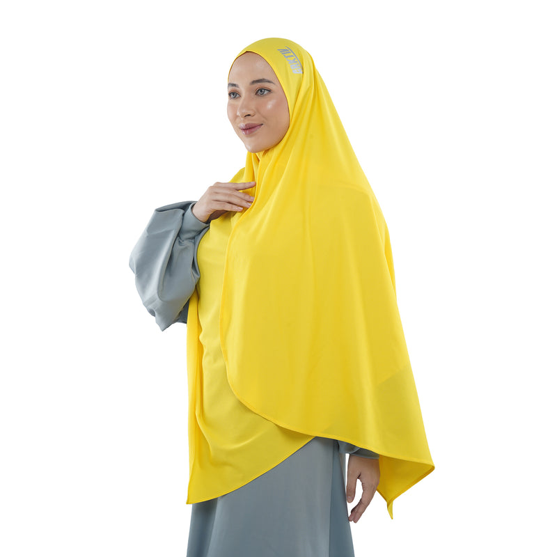 Super Pashmina Vibrant Yellow (Sport Hijab)