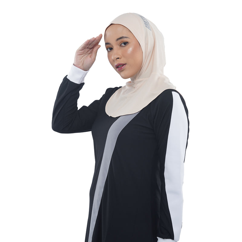 Flexy Dynamic Ivory Cream (Sport Hijab)