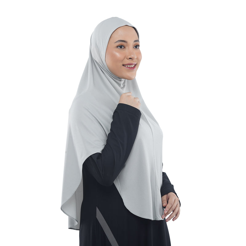 Mono Dynamic Willow Grey Midi (Sport Hijab)
