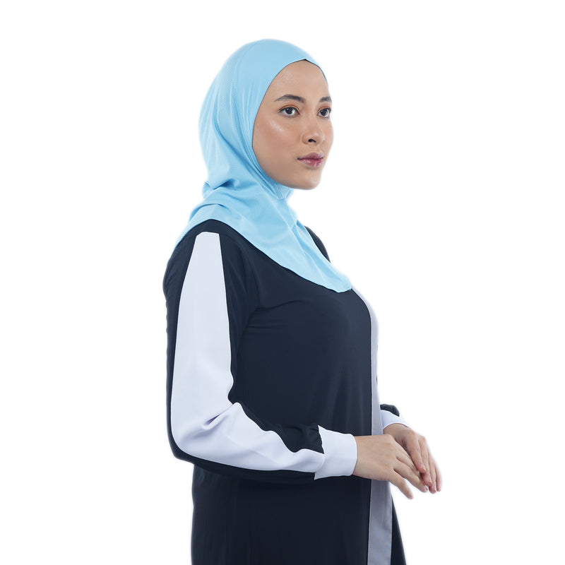 Flexy Dynamic Sky Blue (Sport Hijab)