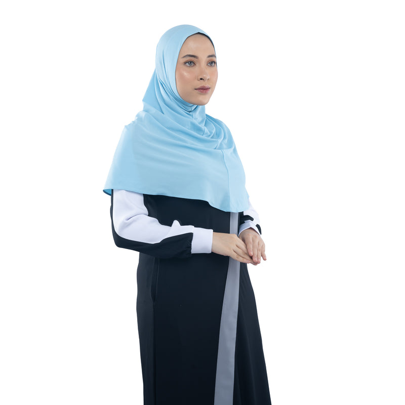 My Everything Cycling Hijab Sky Blue (Sport Hijab)