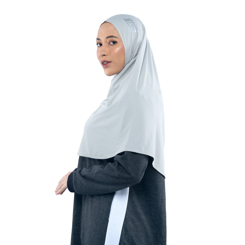 Foldable Willow Grey (Sport Hijab)