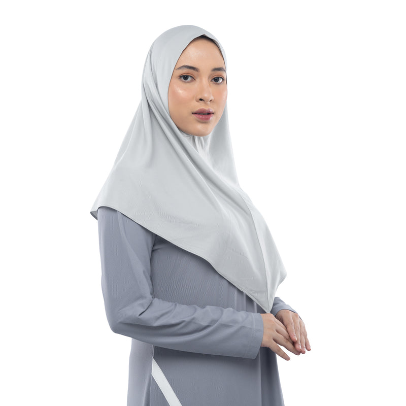 Pearl Dynamic Willow Grey (Sport Hijab)