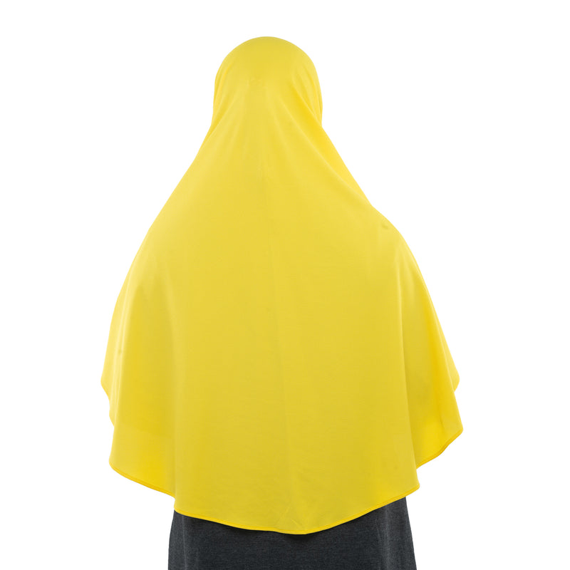 Cool Dynamic Vibrant Yellow Midi - Sport Hijab