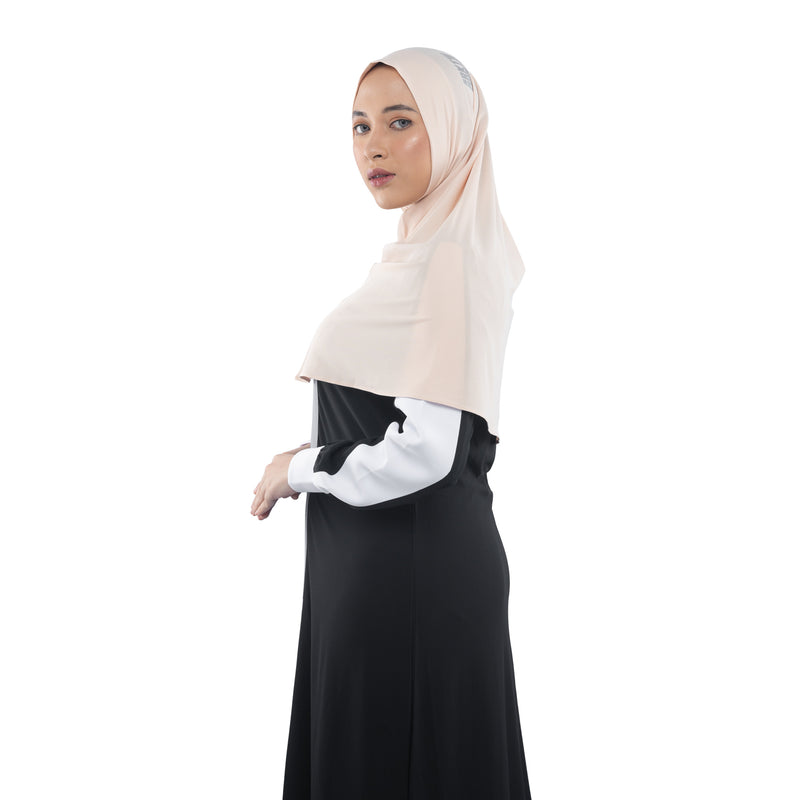My Everything Cycling Hijab Ivory Cream (Sport Hijab)