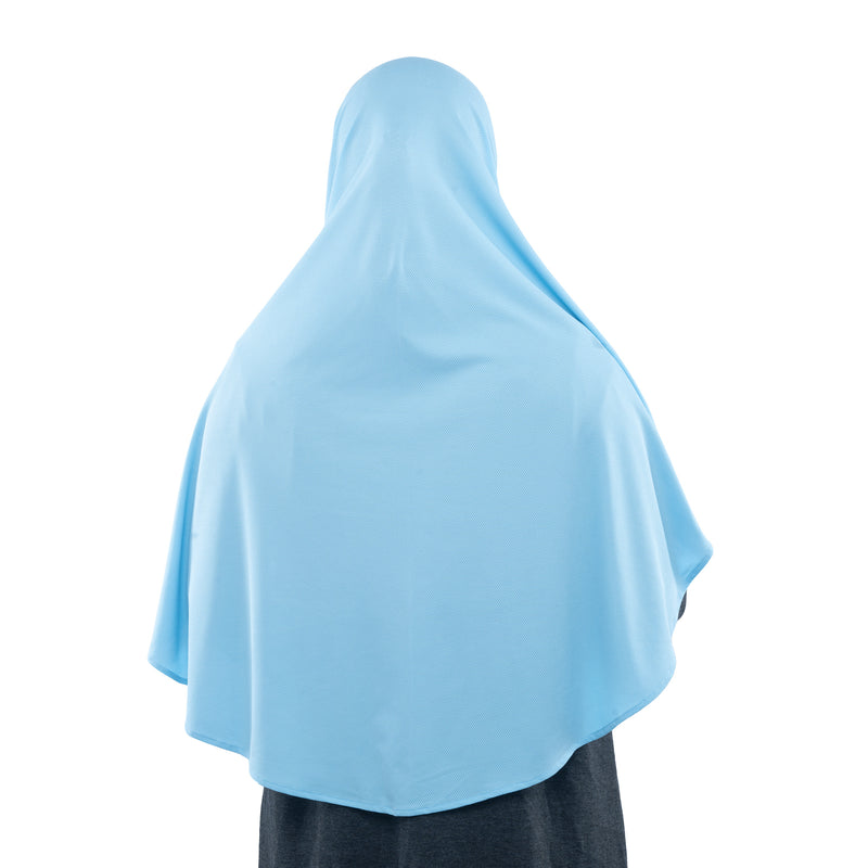 Cool Dynamic Sky Blue Midi - Sport Hijab