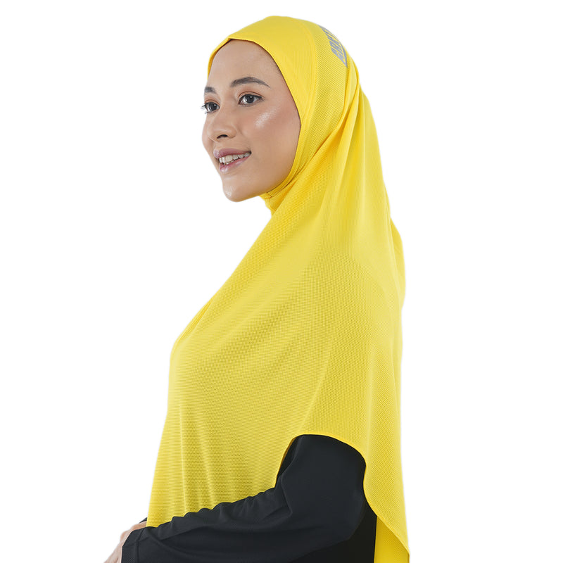 Mono Dynamic Vibrant Yellow Midi (Sport Hijab)