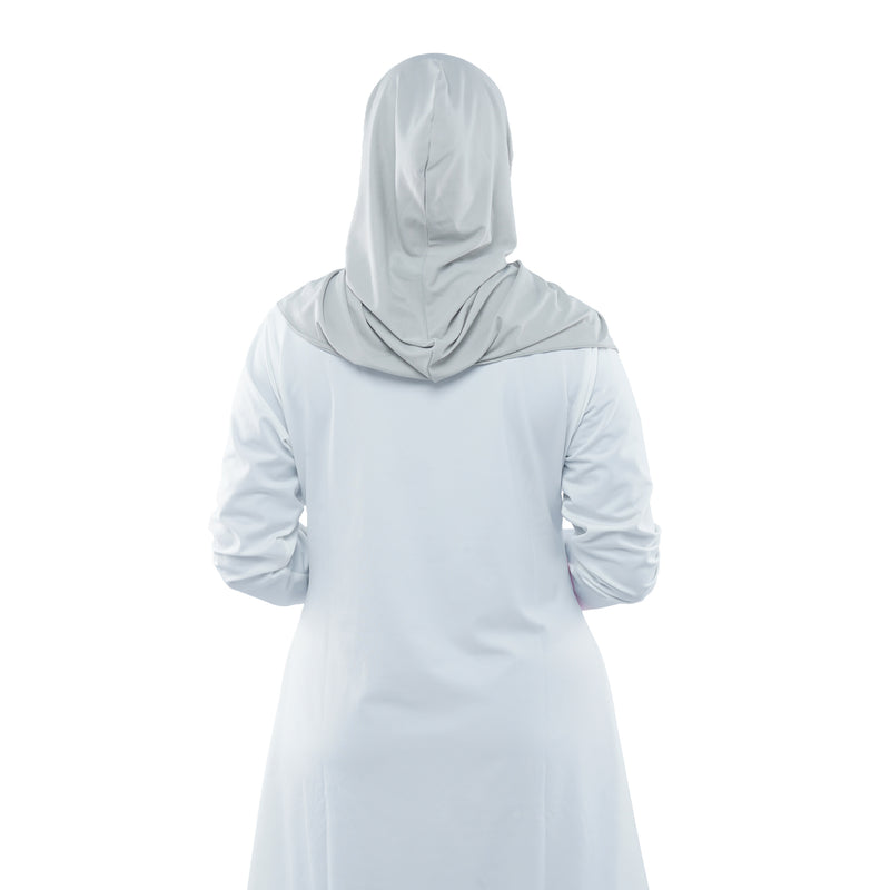 Roadbike Hijab Willow Grey (Sport Hijab)
