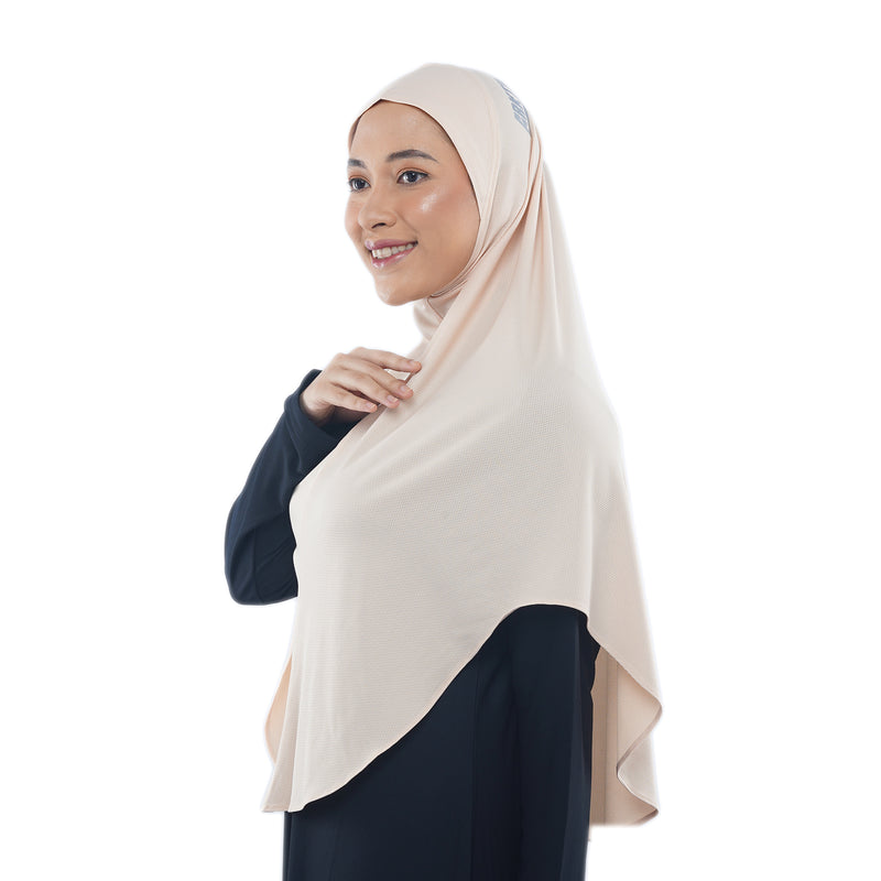 Mono Dynamic Ivory Cream Midi (Sport Hijab)