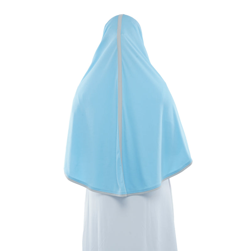 Energetic Elite Sky Blue Midi (Sport Hijab)