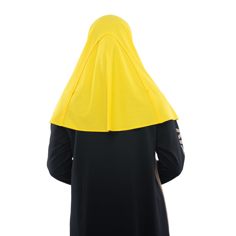 Running Hijab Vibrant Yellow (Sport Hijab)