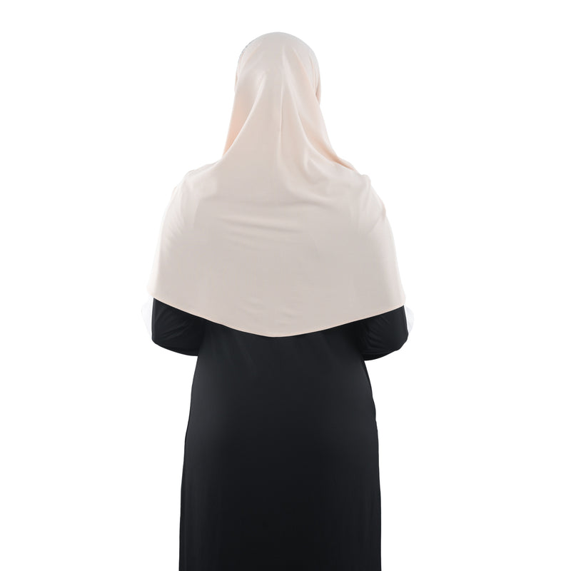 My Everything Cycling Hijab Ivory Cream (Sport Hijab)