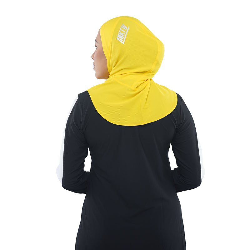 Flexy Dynamic Vibrant Yellow (Sport Hijab)