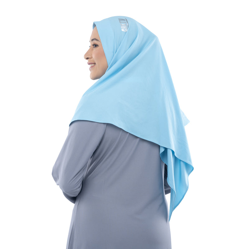 Pearl Dynamic Sky Blue (Sport Hijab)