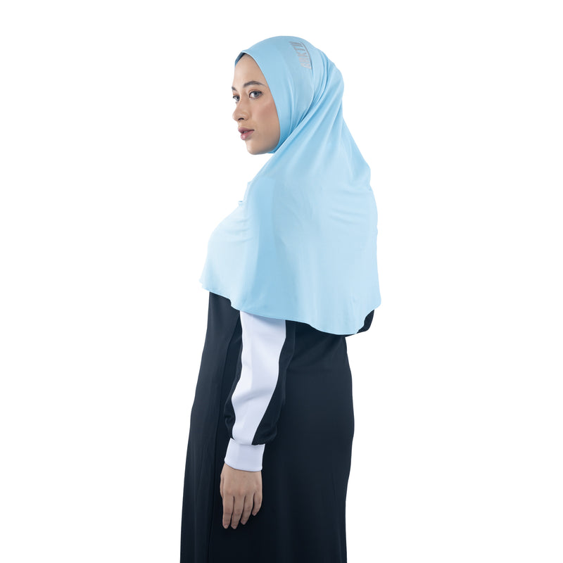 My Everything Cycling Hijab Sky Blue (Sport Hijab)