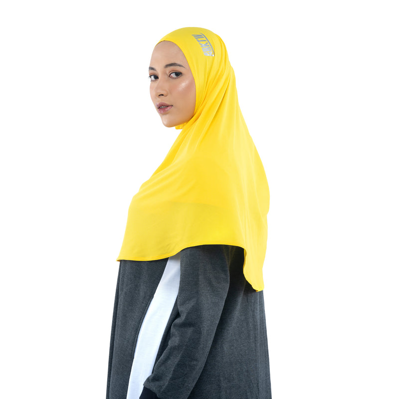 Foldable Vibrant Yellow (Sport Hijab)