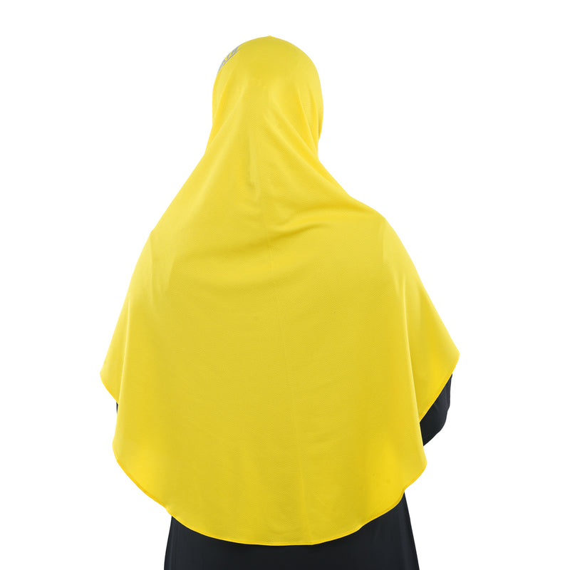 Mono Dynamic Vibrant Yellow Midi (Sport Hijab)