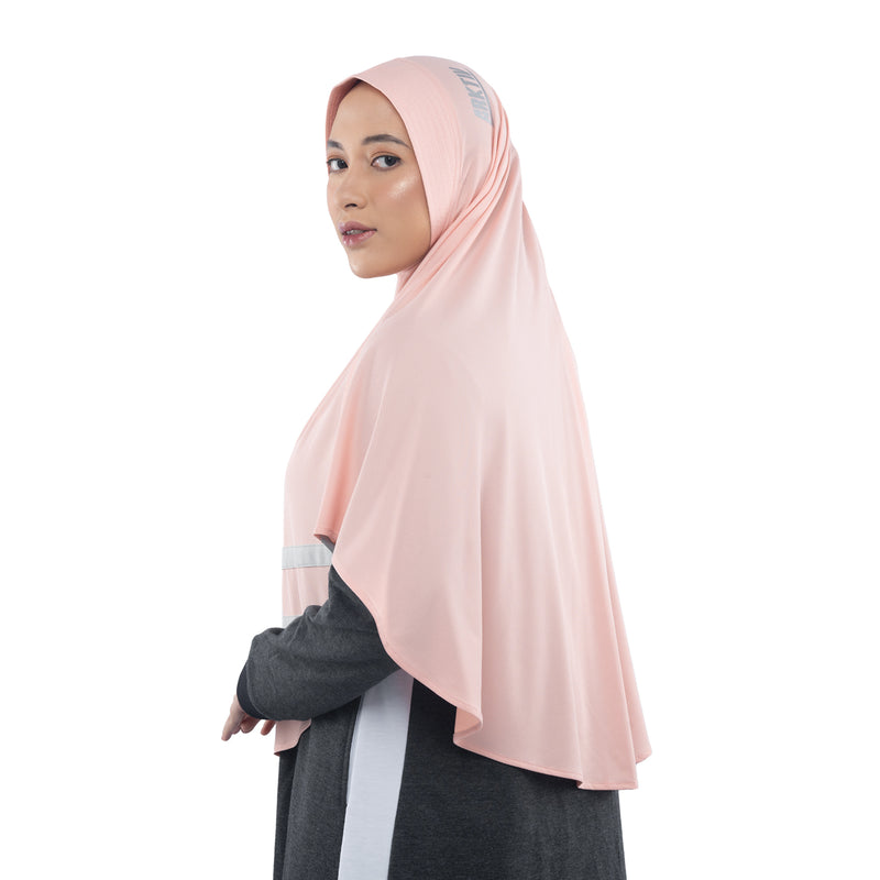 Cool Dynamic Dusty Pink Midi - Sport Hijab