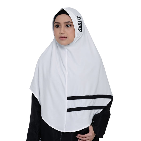 Cool Dynamic White | Hijab Sport