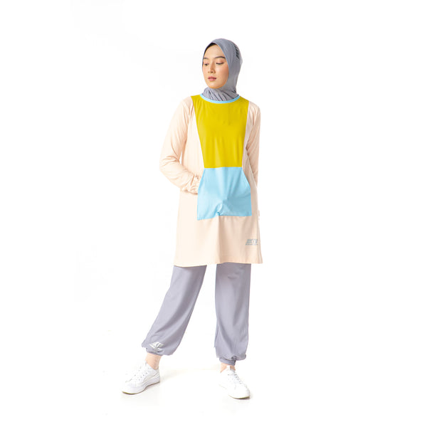 Fruitfull Anorak Top Ivory Cream