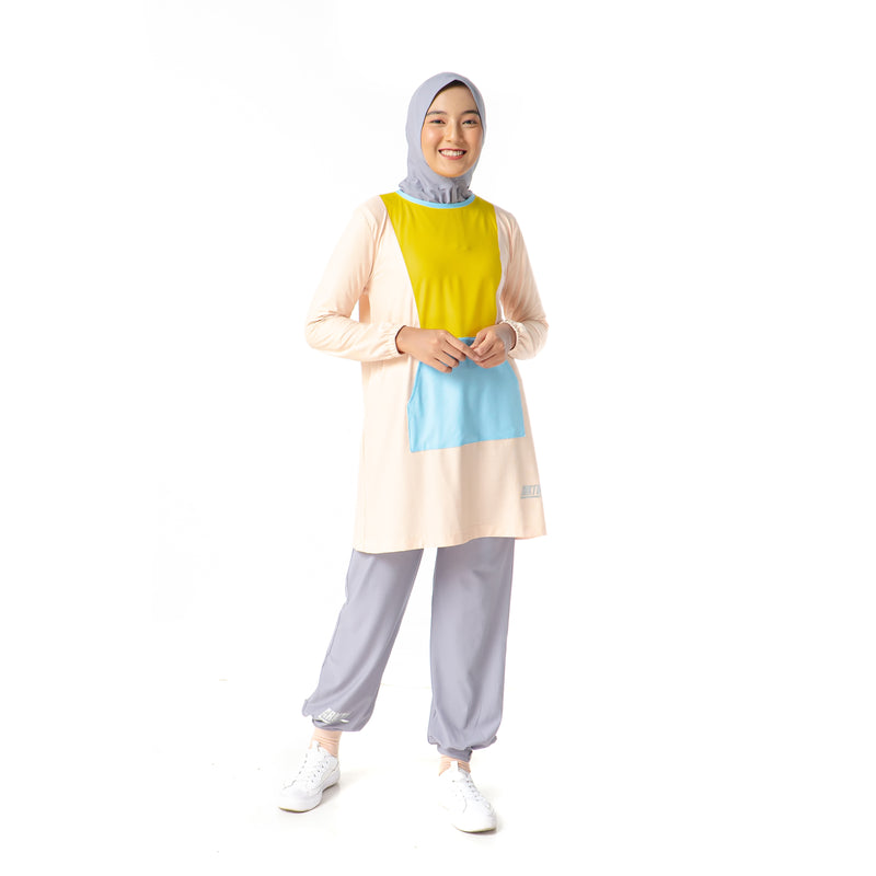 Fruitfull Anorak Top Ivory Cream