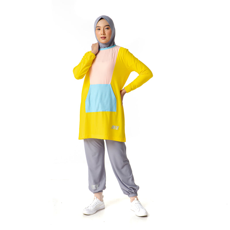 Fruitfull Anorak Top Vibrant Yellow
