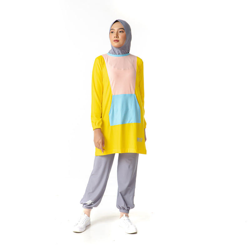 Fruitfull Anorak Top Vibrant Yellow