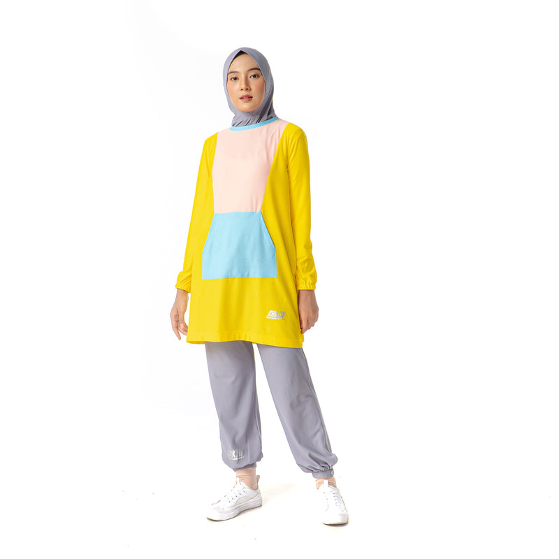 Fruitfull Anorak Top Vibrant Yellow