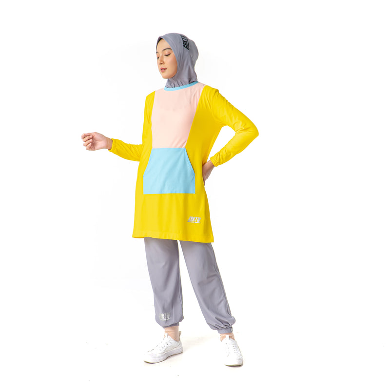 Fruitfull Anorak Top Vibrant Yellow