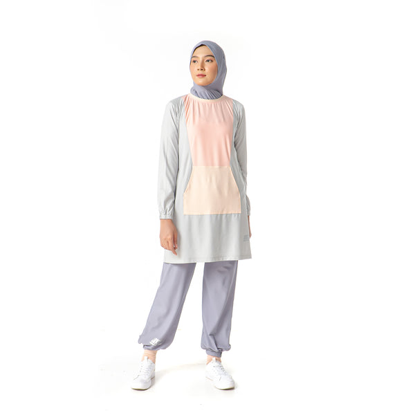 Fruitfull Anorak Top Willow Grey