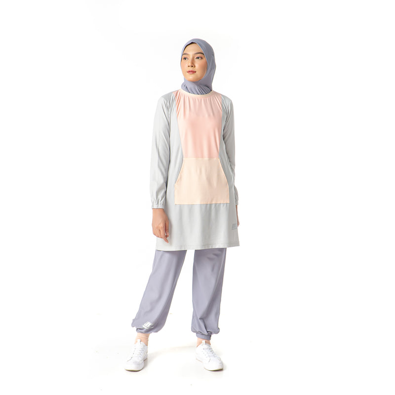 Fruitfull Anorak Top Willow Grey