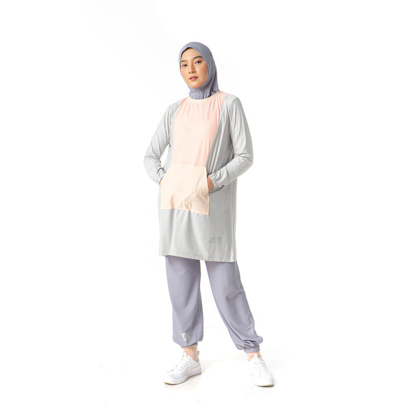 Fruitfull Anorak Top Willow Grey