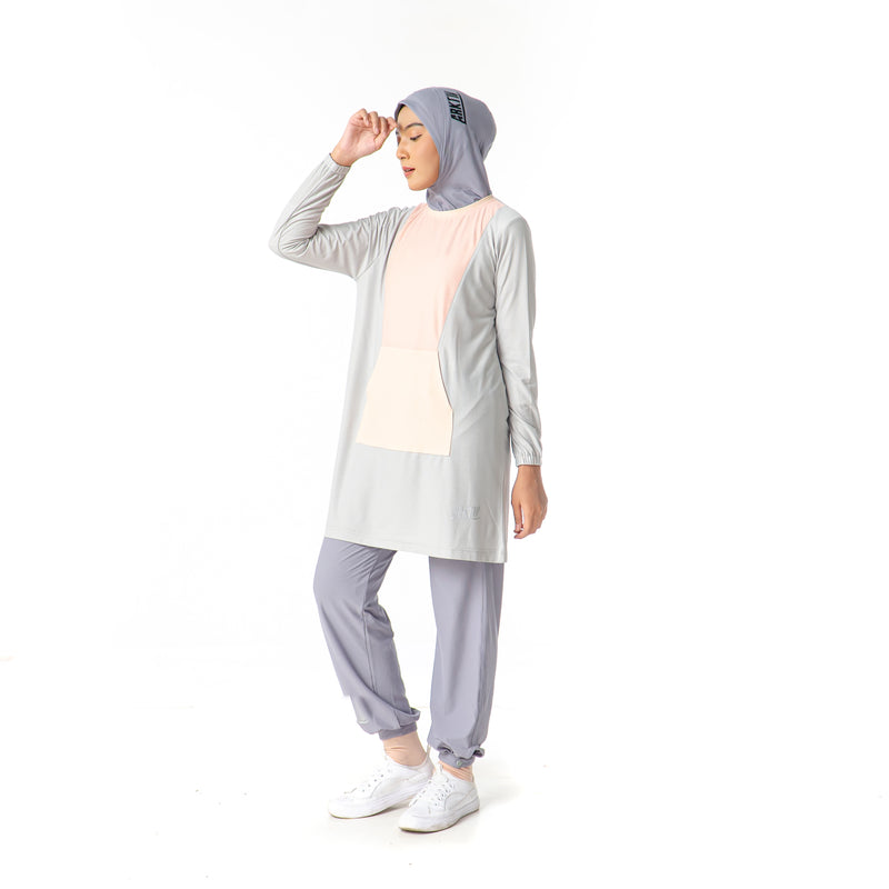 Fruitfull Anorak Top Willow Grey