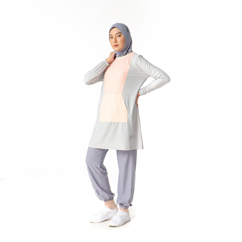 Fruitfull Anorak Top Willow Grey