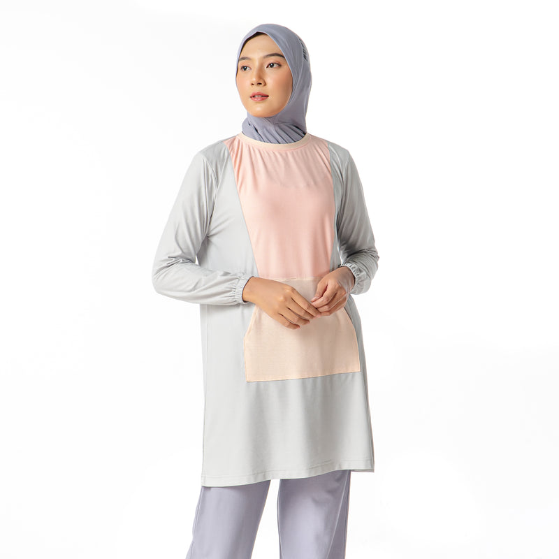 Fruitfull Anorak Top Willow Grey