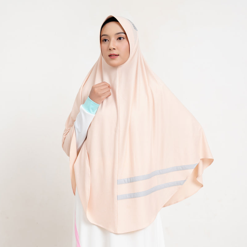 Cool Dynamic Supermaxi Ivory Cream (Sport Hijab)