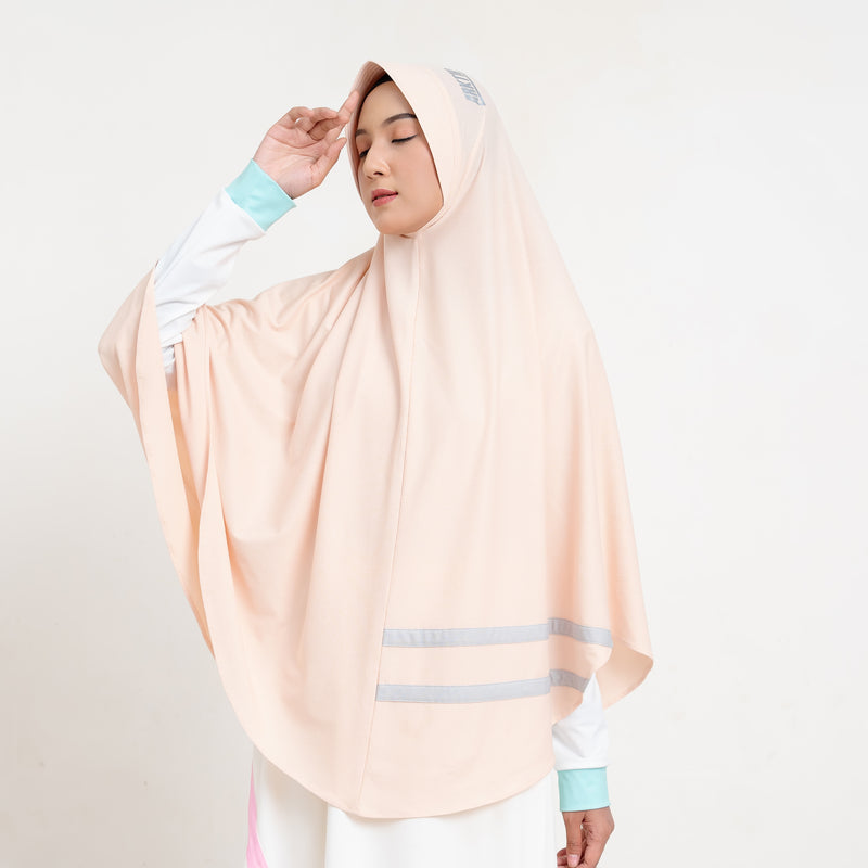 Cool Dynamic Supermaxi Ivory Cream (Sport Hijab)