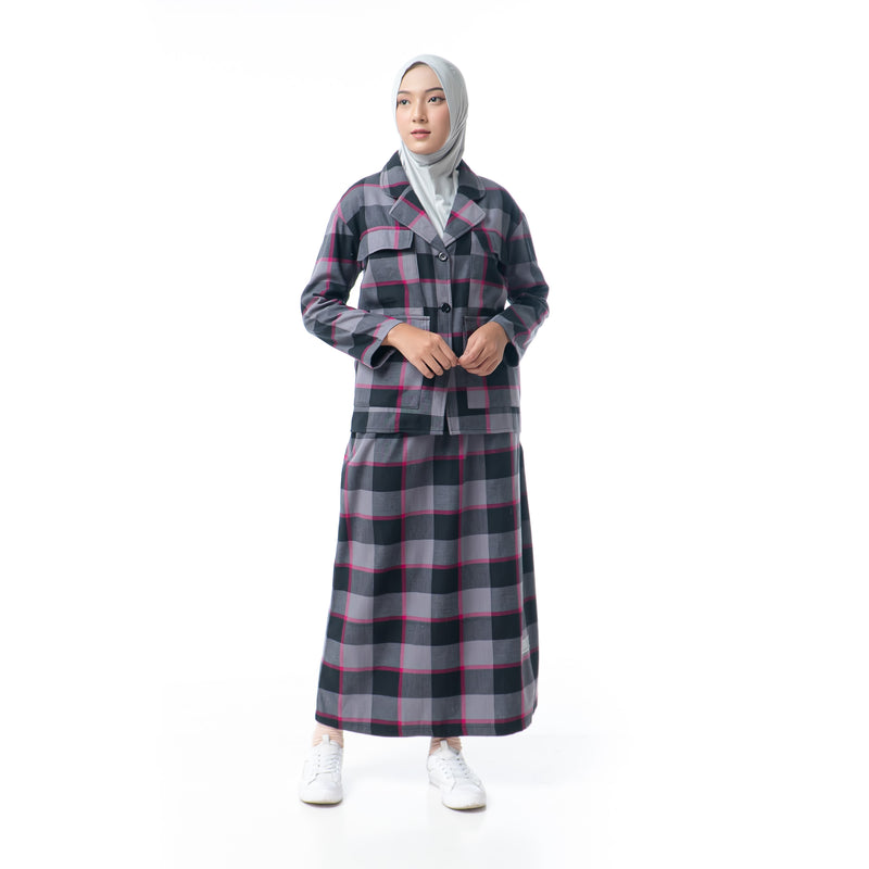 Safari Blazer Set Black